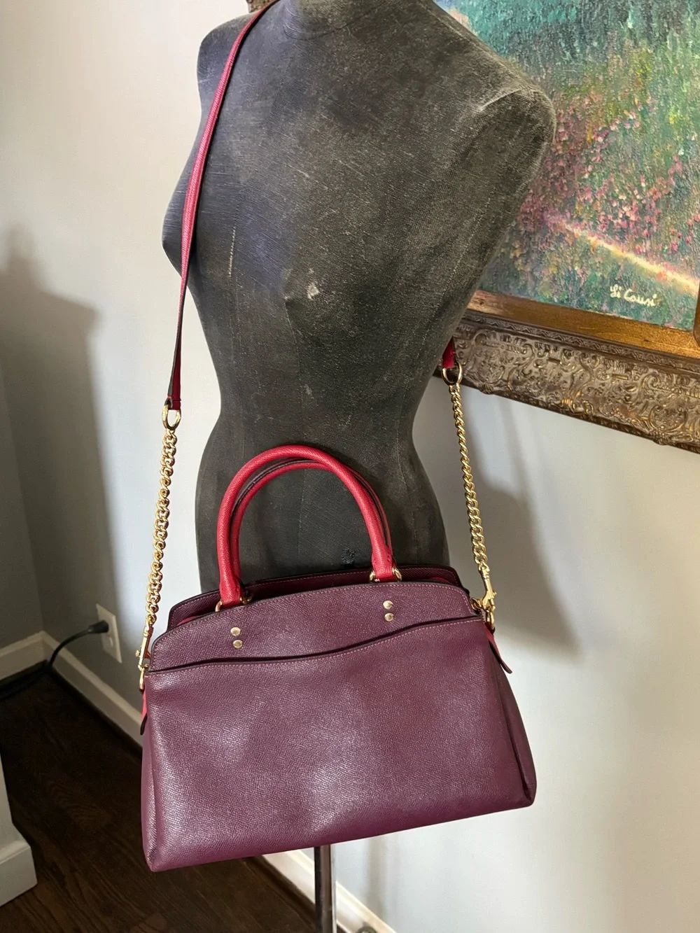 Coach Lillie Carryall Satchel in Colorblock